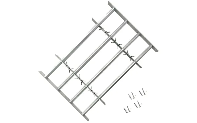Vinduesgitter 500-650 Mm I Galvaniseret Stål - Sølv