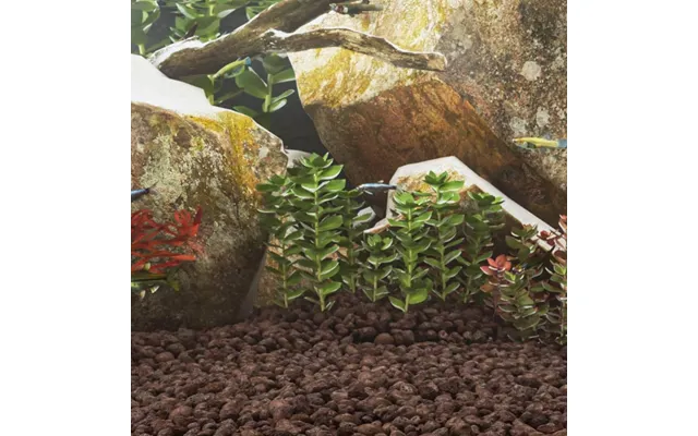 Vulkanske Lavasten 25 Kg - Rød 3-5 Cm Til Akvarium