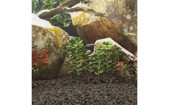 Vulkanske Lavasten Til Akvarium 10 Kg - Sort 1-2 Cm