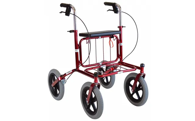 Carl Oscar - Udendørs Rollator Med Store Hjul