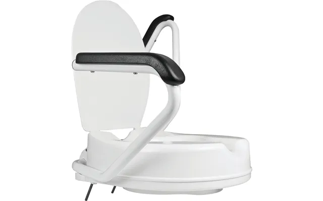 Toiletforhøjer Med Armlæn - 10 Cm
