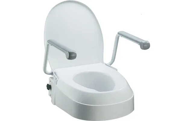 Toiletforhøjer Med Armlæn Og Højdeindstilling