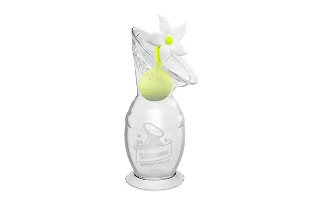 Haakaa Brystpumpe - 150 Ml Med Blomsterstopper