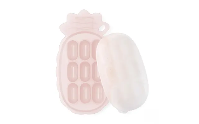 Haakaa Pineapple Silikone Frysebakke - Blush