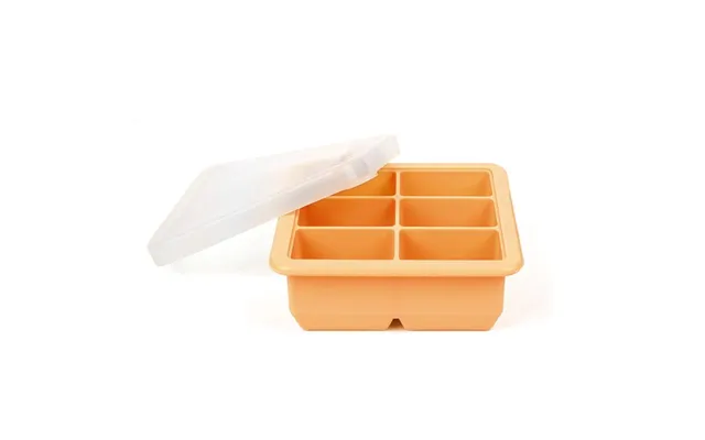 Haakaa Silikone Fryse Bakke M. Låg - Apricot