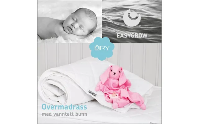 Overmadras M Vandtædt Bund 60*120