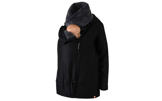 Wombat Bærejakke Wallaby Charcoal Black Grey - Xs