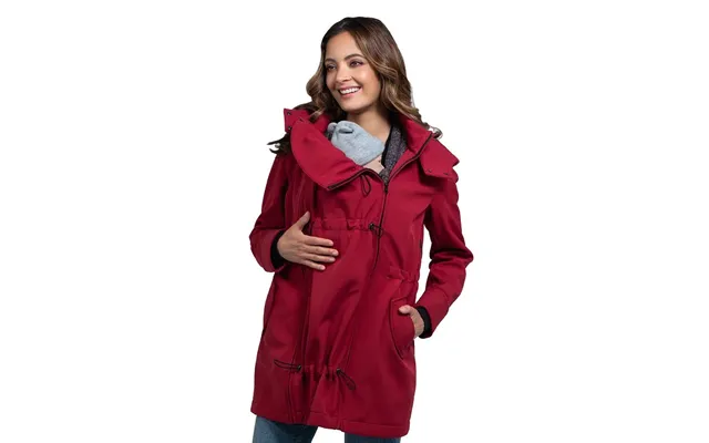 Wombat Shell Bærejakke - Cherry Red