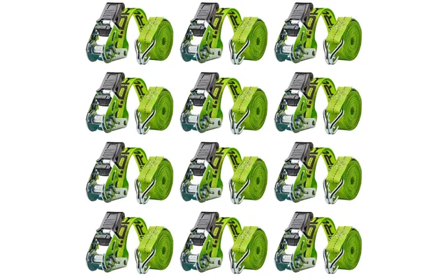 12 X Ergolash Buddy 'mini' Surring 0,5t 250 Dan - 25mm 4m