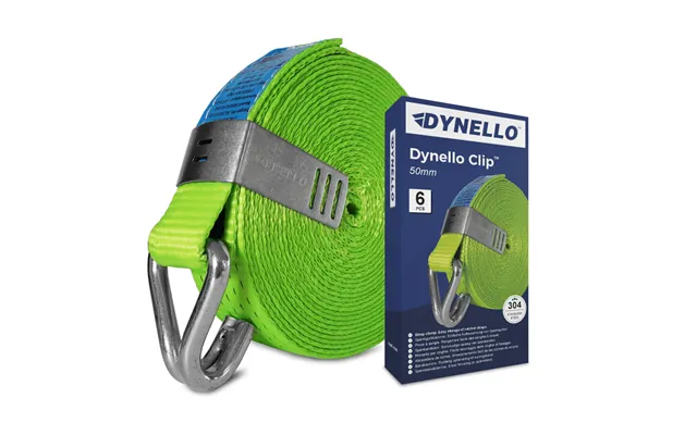 Dynello Surringsbånd Clip 50mm Metal - 1 Pakke 6 Stk.