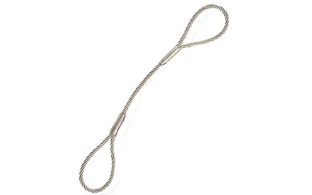 Wirestrop Med 2 X 25 Cm Øjer - Wll 3000 Kg