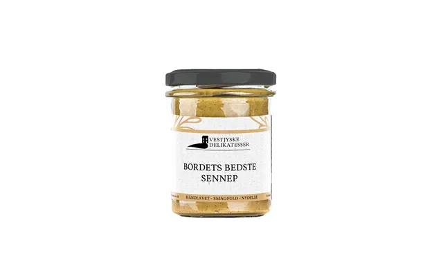 Bordets Bedste Sennep - Vestjyske Delikatesser