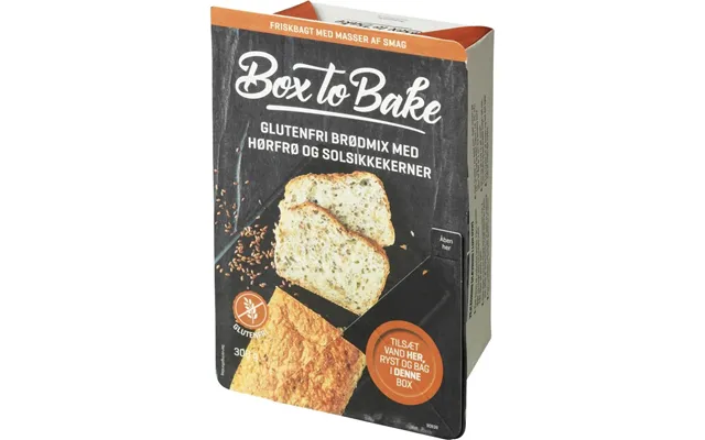 Brødblanding Med Solsikke Og Hørfrø, Glutenfri - Obs Bedst Før 02-09-2026