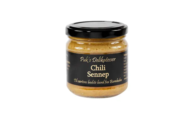 Chili Sennep - Puk's Delikatesser