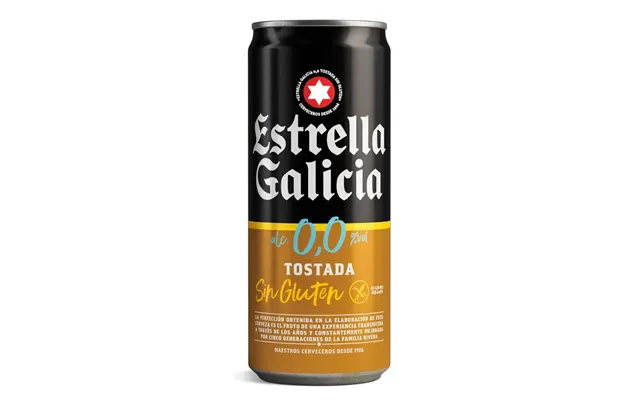 Estrella Galicia Tostada Glutenfri Alkoholfri Lager Øl 0,0%