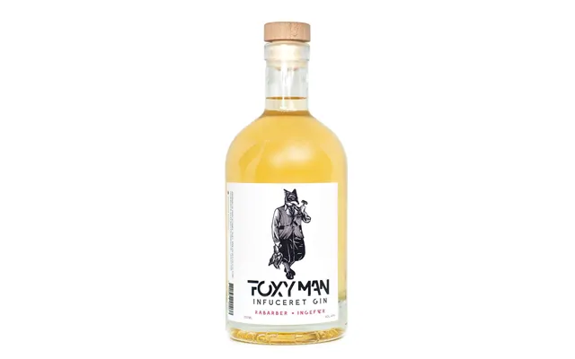 Foxyman Infuceret Gin Med Rabarber Ingefær