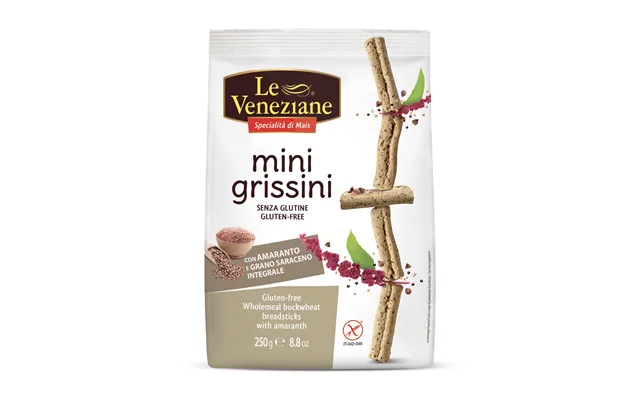 Glutenfri Mini Grissine Med Brødstænger Med Amarant - Obs Bedst Før 28