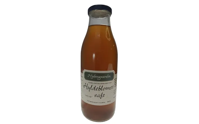 Hyldeblomstsaft Hybengaarden 500 Ml - Ob Bedst Før 29-11-2025