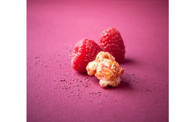 Popcorn Med Karamel Hindbær - Nocrap Gourmet
