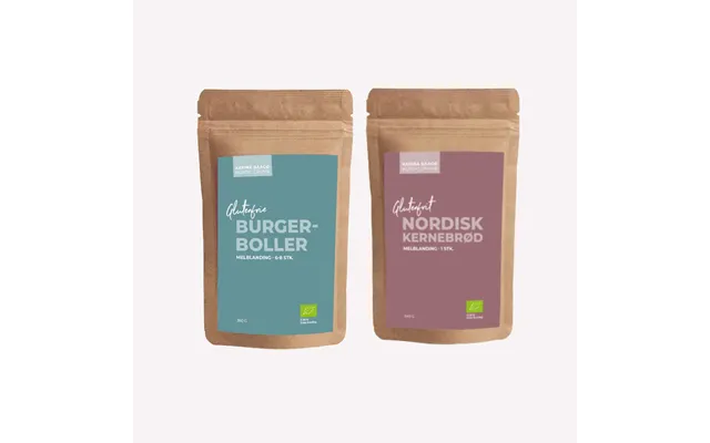 Sampak Af Glutenfrie Melblandinger Karina Baagø - Nordic Crumb