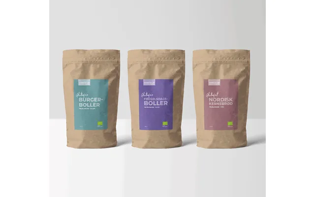 Sampak Af Glutenfrie Melblandinger Karina Baagø - Nordic Crumb