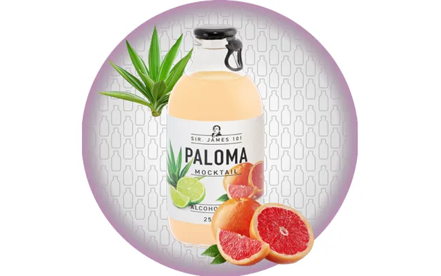 Sir James 101 Paloma Mocktail - Grapefrugt Og Lime