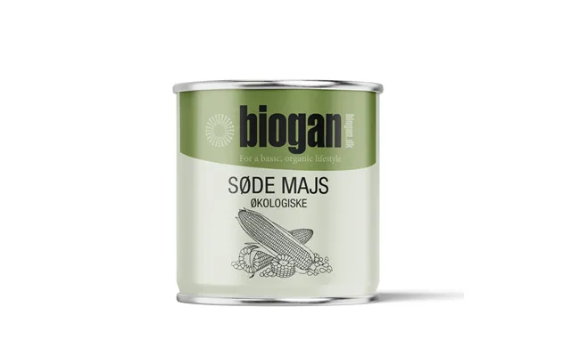 Søde Majs På Dåse - Økologisk