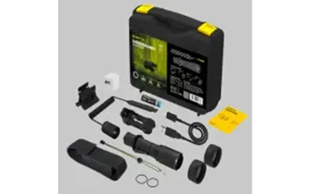 Armytek Dobermann Extended Set Fully Equipped Set For Tactical Tasks Flashlight, 18650 Li-ion Battery, Charger, Magnetic