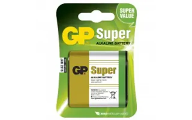 Gp Super Alkaline 4,5v 312a 3lr12 Batteri - 1 Stk.
