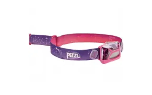 Pink Lyserød Petzl Tikkid Pandelygte Til Børn Med Sikkerhed
