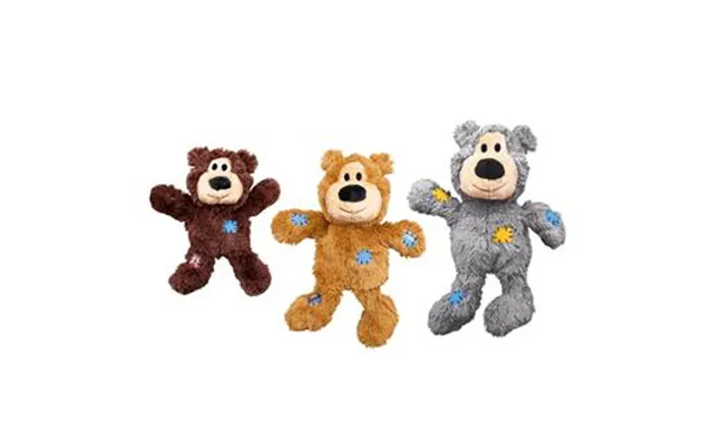 Kong Wild Knots Bears - M L Ass. Farver