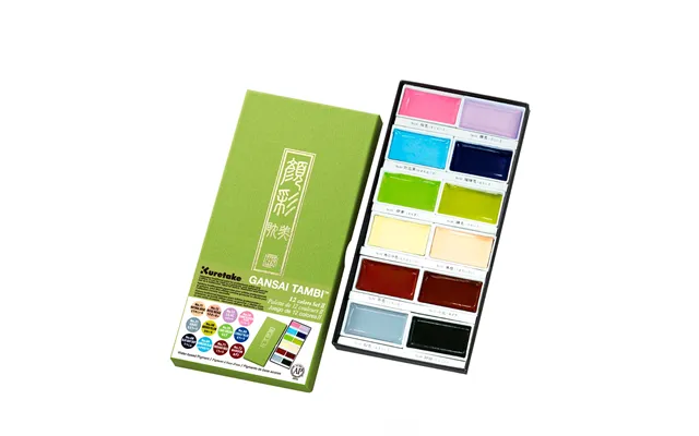 Akvarel 12 Farver Set Ii M Pastel