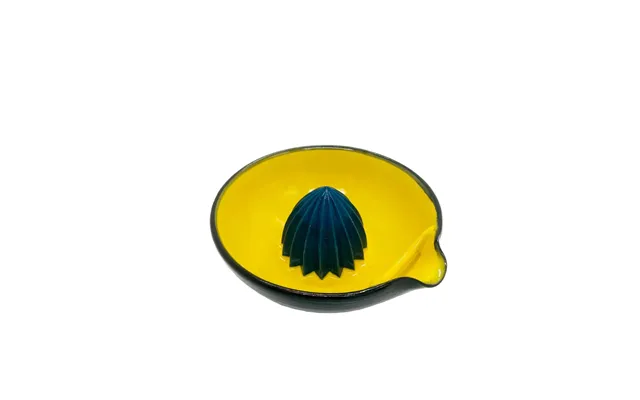 Citronpresser Keramik - Gelb Blau