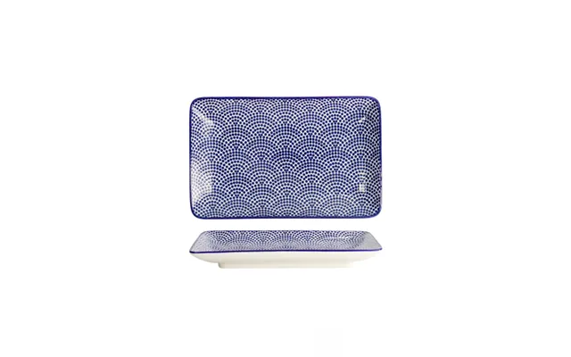Fad Nippon Blue Plate - Dots A