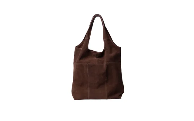 Lyra Suede Shopper - Woodsmoke