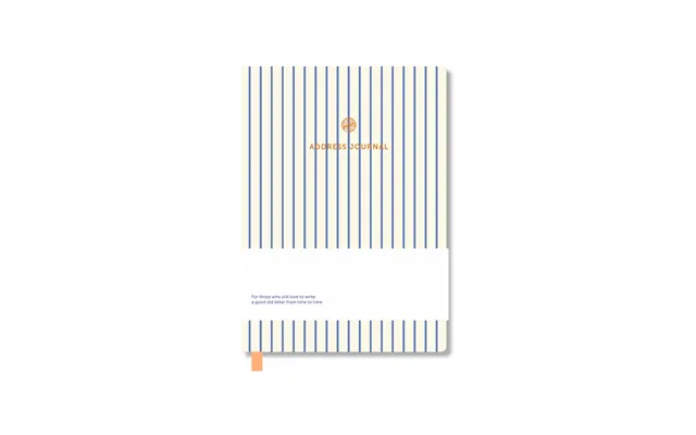 Notesbog Address Book - Stripes