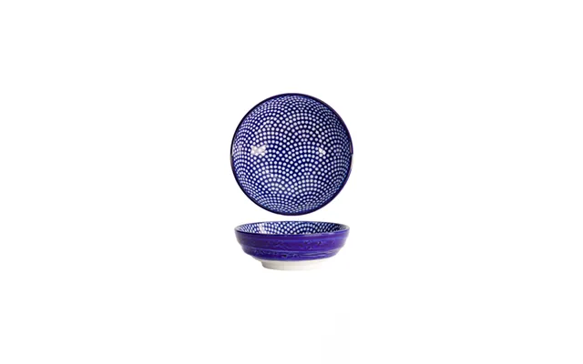 Skål Nippon Blue Dish - Dots 15600