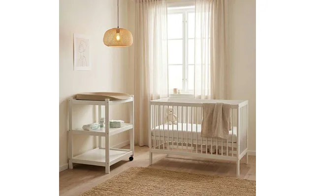 Hoppekids Ida-marie Bundle - Babyseng M. Hørmadras Og Ida-marie Puslebord
