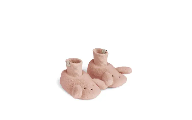 Liewood Beth Rabbit Plush Slippers - Pale Tuscany