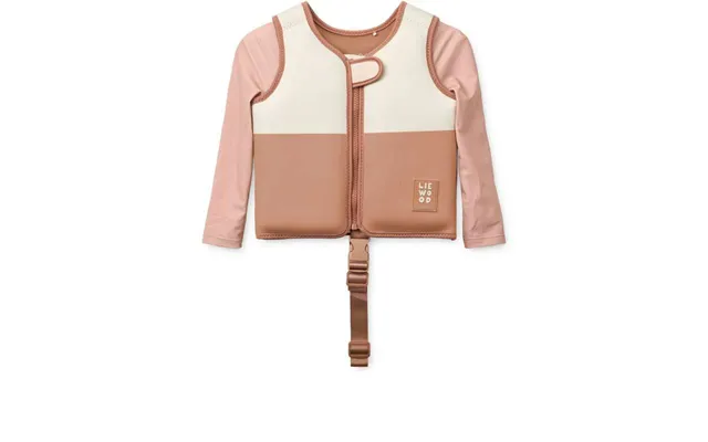 Liewood Dove Badevest Med Ærmer - Tuscany Rose Multi Mix
