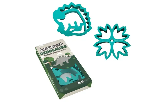 Lunch Punch Udstikkere I Sæt - Dinosaur