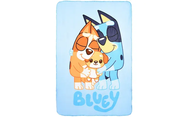 Bluey Fleece Tæppe Til Børn 100x150 Cm