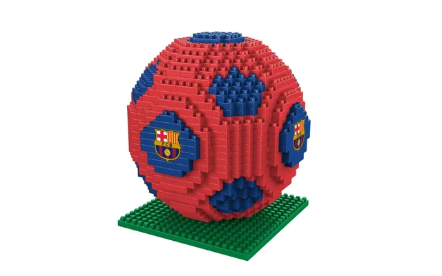 Brxlz 3d Fodbold Fc Barcelona Byggesæt Med 696 Dele