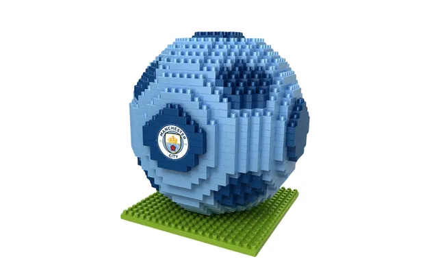 Brxlz 3d Fodbold Manchester City Byggesæt Med 687 Dele