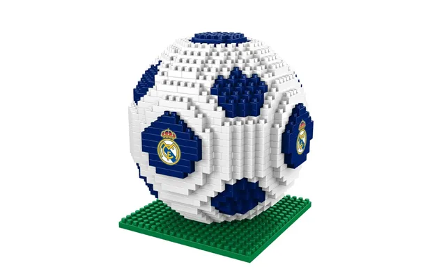 Brxlz 3d Fodbold Real Madrid Byggesæt Med 696 Dele