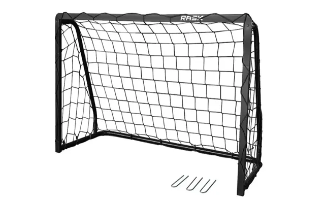 Fodboldmål 150x90 Cm I Sort Stål