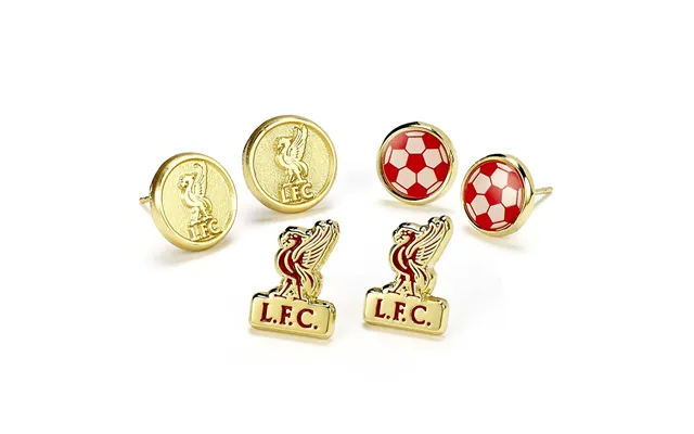 Liverpool Fc Øreringe - 3 Designs I 1 Pakke