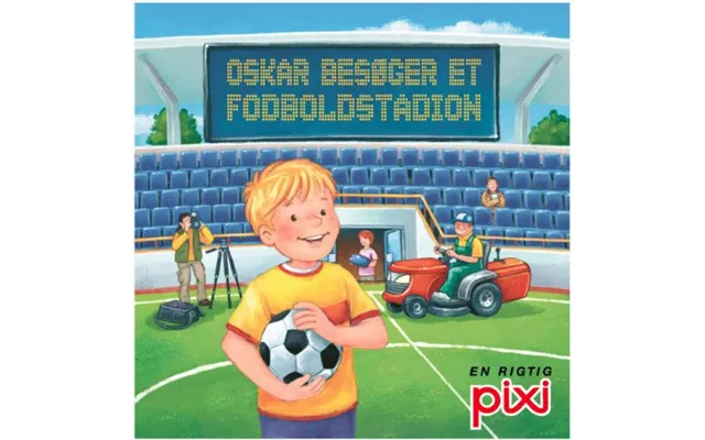 Oskar Besøger Et Fodboldstadion - Pixi Bog