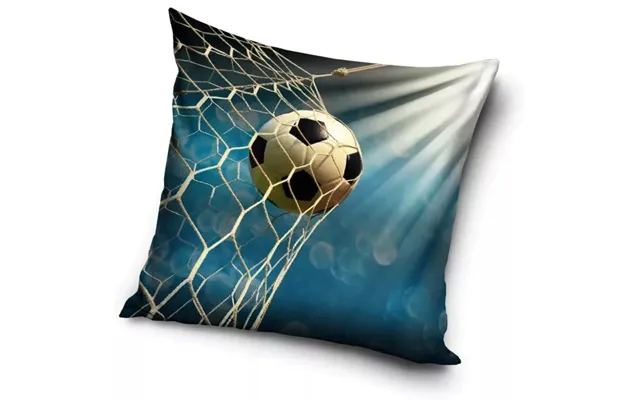 Pudebetræk, Fodbold - 40x40 Cm.