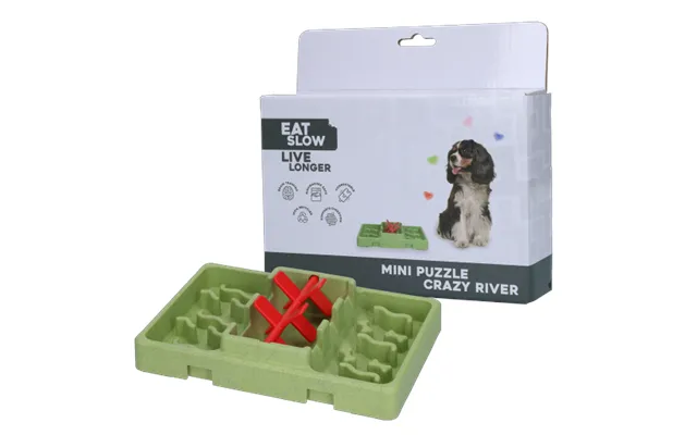 Eat Slow Live Longer Mini Puzzle Crazy River
